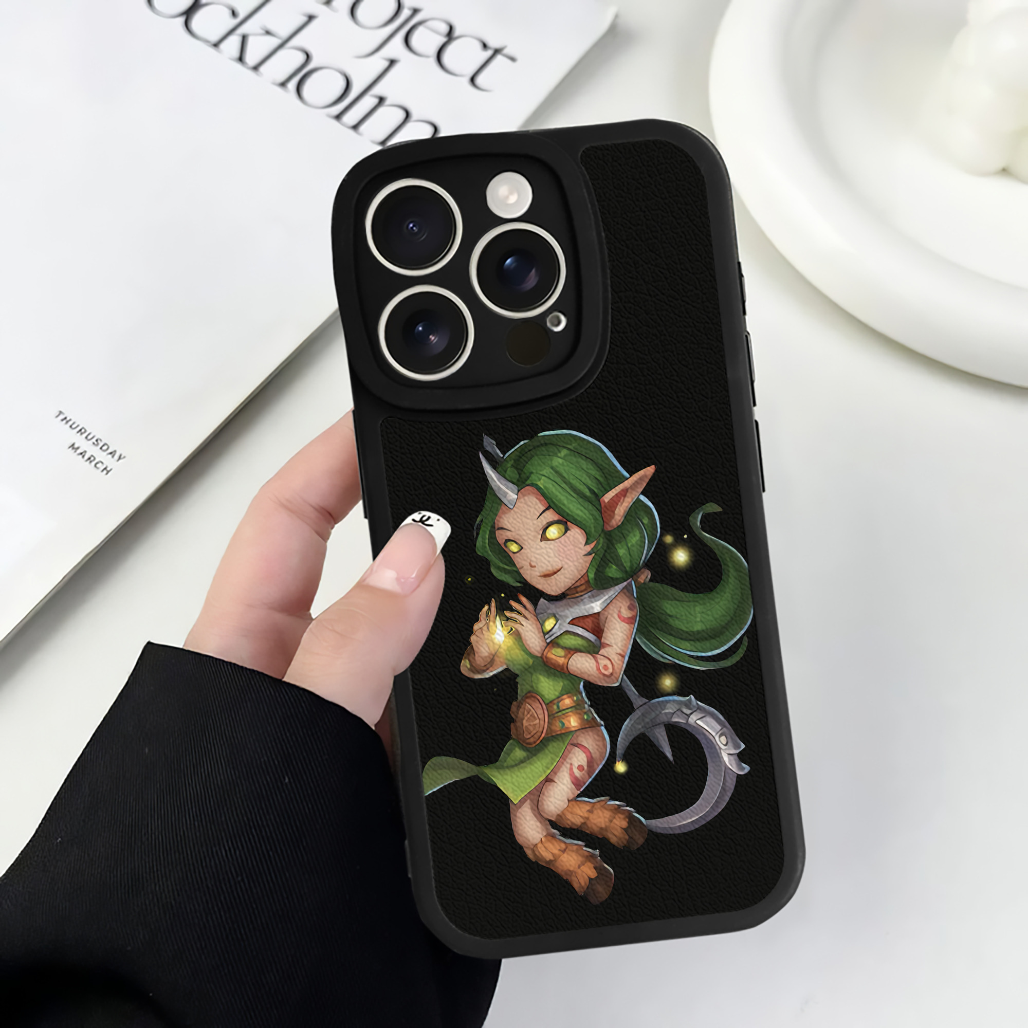 リーグ・オブ・レジェンド League of Legends LOL 【iPhone 16シリーズ対応】シリコンスマホケース（レザー調） 材質：シリコン